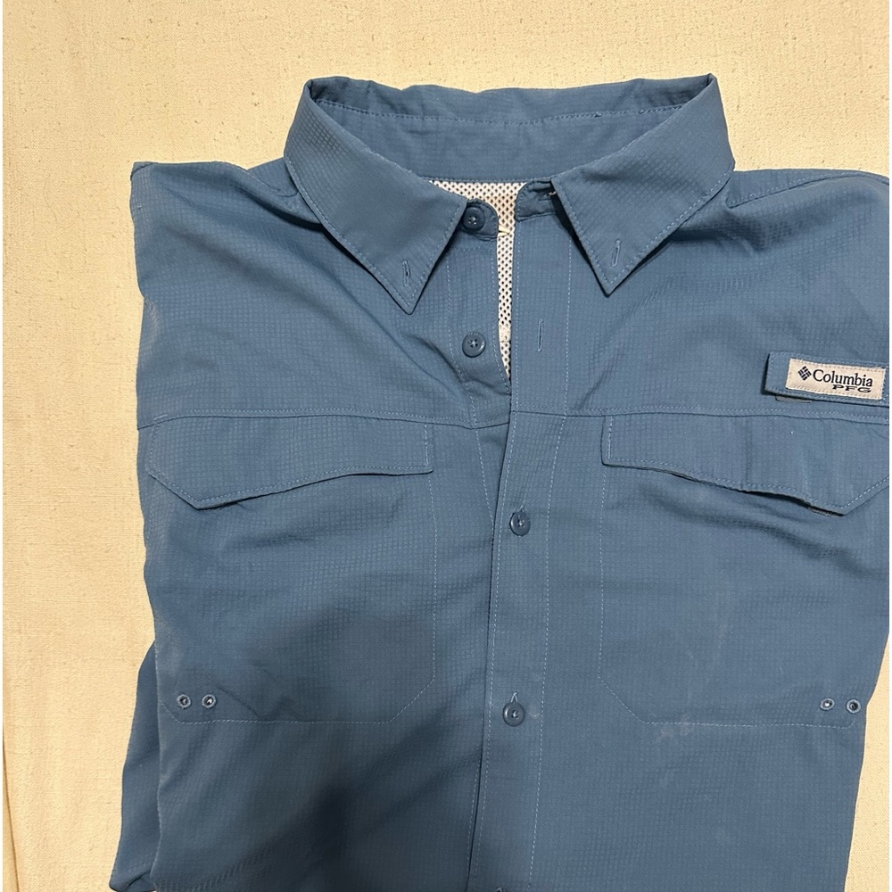 Men’s (L) Columbia Fishing Shirt | Tamiami Short Sleeve